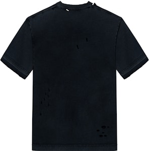 バレンシアガ SS22 メゾンBBロゴ ヴィンテージウォッシュ オーバーサイズTシャツ ブラック 612966TLVJ11074 Lookbook バレンシアガ SS22 メゾンBBロゴ ヴィンテージウォッシュ オーバーサイズTシャツ ブラック 612966TLVJ11074