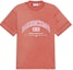 Buy Balenciaga SS22 Maison Vintage Camiseta Logo Desgastado Naranja Unisex. 612966TLVJ16441