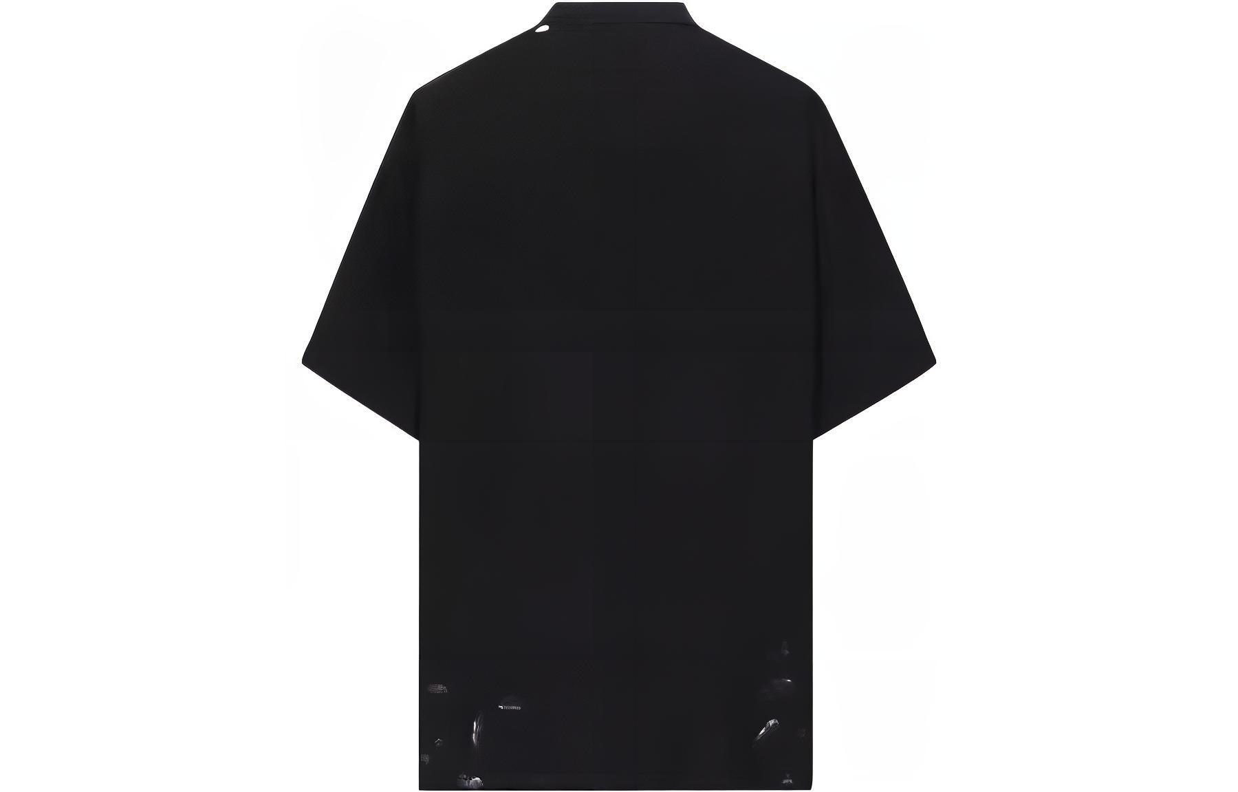 Balenciaga SS22 Metallica Rock Band Lightning Logo Unisex Black T-Shirt. 694576TMV881055 圖 3