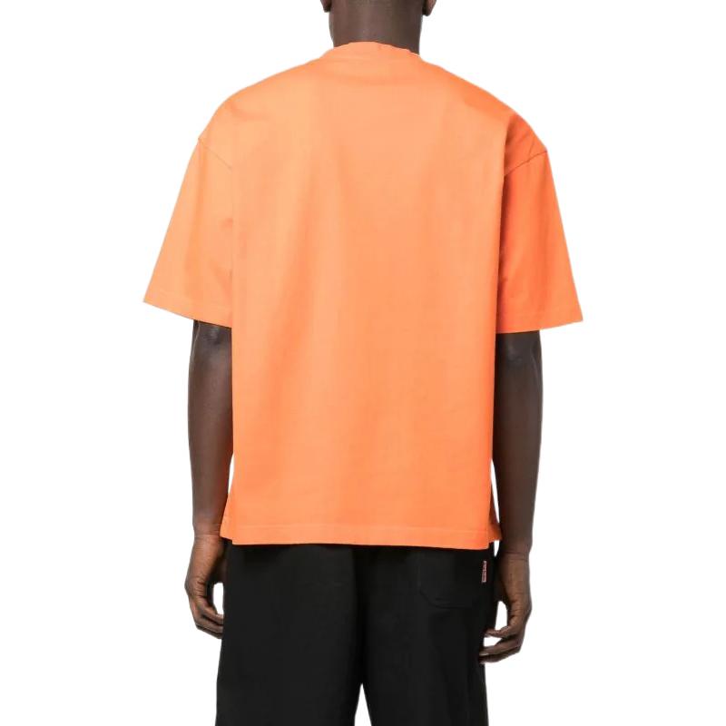 Balenciaga SS22 Oversized Unisex Orange Crewneck T-Shirt. 612966TJV877188 圖 4