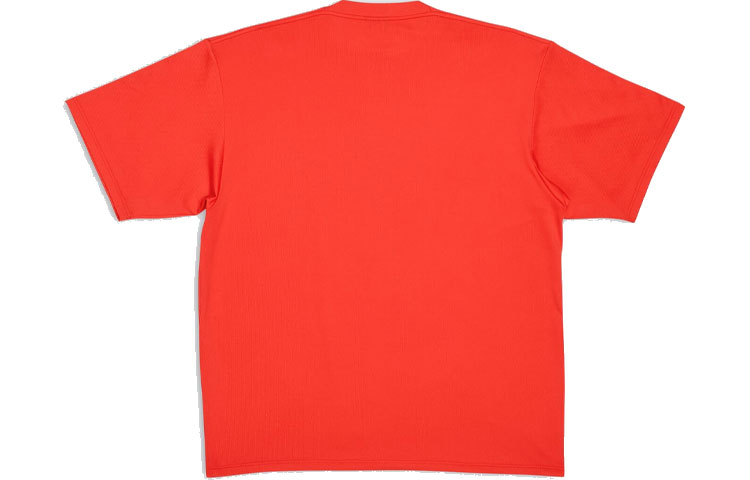 Balenciaga SS22 Red Logo Print Loose Fit T-Shirt for Men. 6570274B8B56400 圖 3