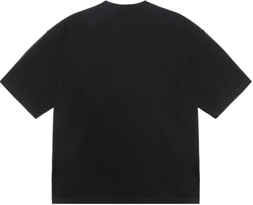 Balenciaga SS22 Baju Hitam Lengan Pendek Unisex Logo Graffiti Slime. 612966TLVF11069 Lookbook Balenciaga SS22 Baju Hitam Lengan Pendek Unisex Logo Graffiti Slime. 612966TLVF11069
