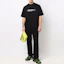 Details for Balenciaga SS22 Baju Hitam Lengan Pendek Unisex Logo Graffiti Slime. 612966TLVF11069