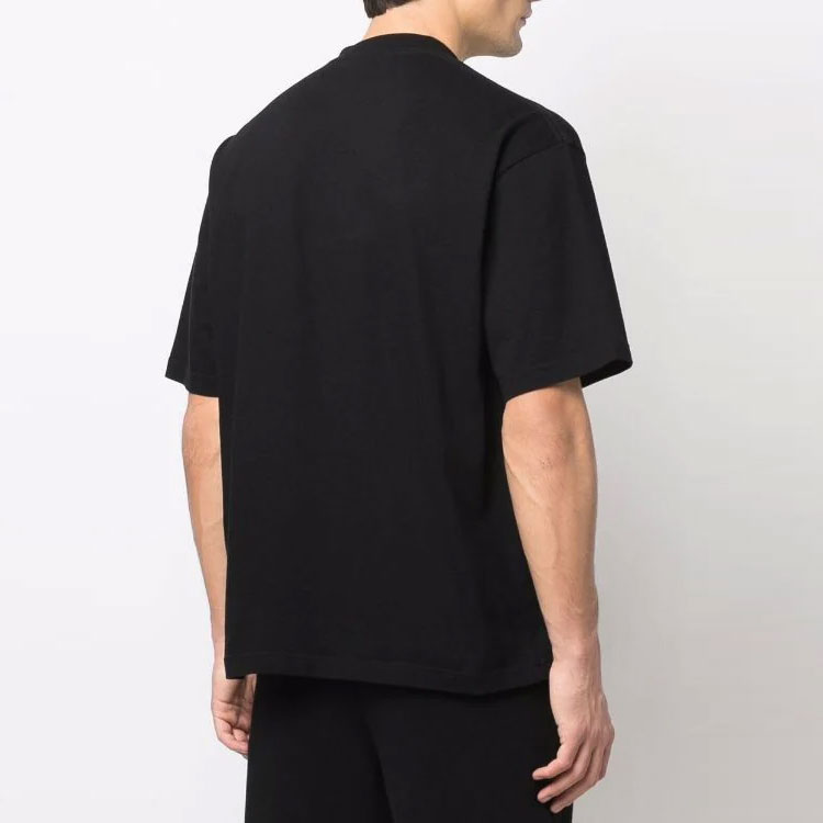 Balenciaga SS22 Slime Graffiti Logo Printed Unisex Black Short Sleeve T-Shirt. 612966TLVF11069 圖 8