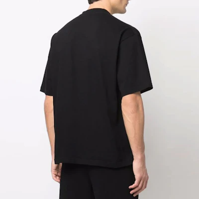 Balenciaga SS22 Baju Hitam Lengan Pendek Unisex Logo Graffiti Slime. 612966TLVF11069 Cheap Balenciaga SS22 Baju Hitam Lengan Pendek Unisex Logo Graffiti Slime. 612966TLVF11069