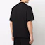 Cheap Balenciaga SS22 Baju Hitam Lengan Pendek Unisex Logo Graffiti Slime. 612966TLVF11069