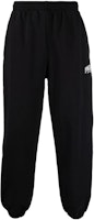 Balenciaga SS22 Slogan Print Cotton Jogger Sweatpants Unisex Black. 675244TLVL81070 Balenciaga SS22 Slogan Print Cotton Jogger Sweatpants Unisex Black. 675244TLVL81070