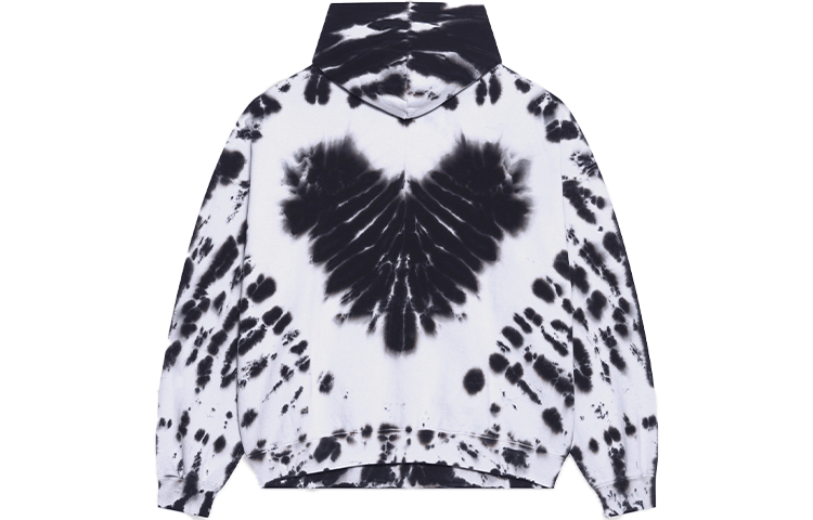 Balenciaga SS22 Tie-Dye Oversized Hoodie Unisex Black. 675003TLVI81089 圖 3