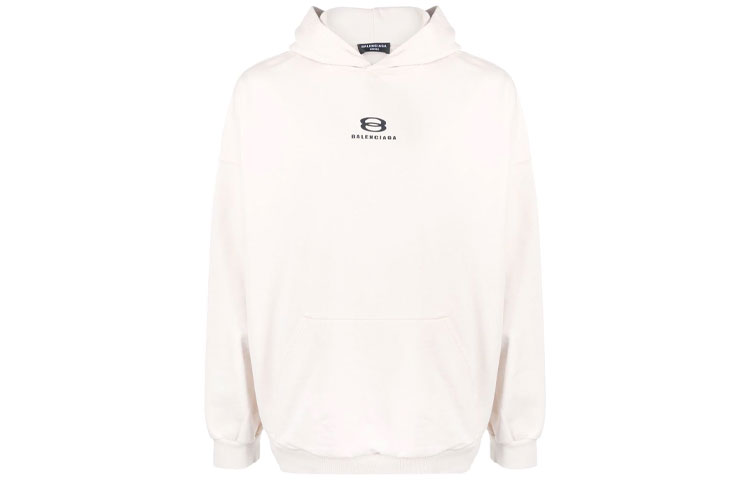 Balenciaga SS22 Unity Print White Hoodie  Oversized Fit. 674986TLVG19054 圖 2