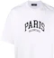 Sizing Balenciaga SS22 White Logo Print Crewneck T-Shirt Unisex Casual Tee 612966TLVL79040
