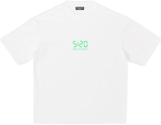 巴黎世家 SS22 白色宽松数码印花男女同款T恤 612966TMVL59164 Buy 巴黎世家 SS22 白色宽松数码印花男女同款T恤 612966TMVL59164