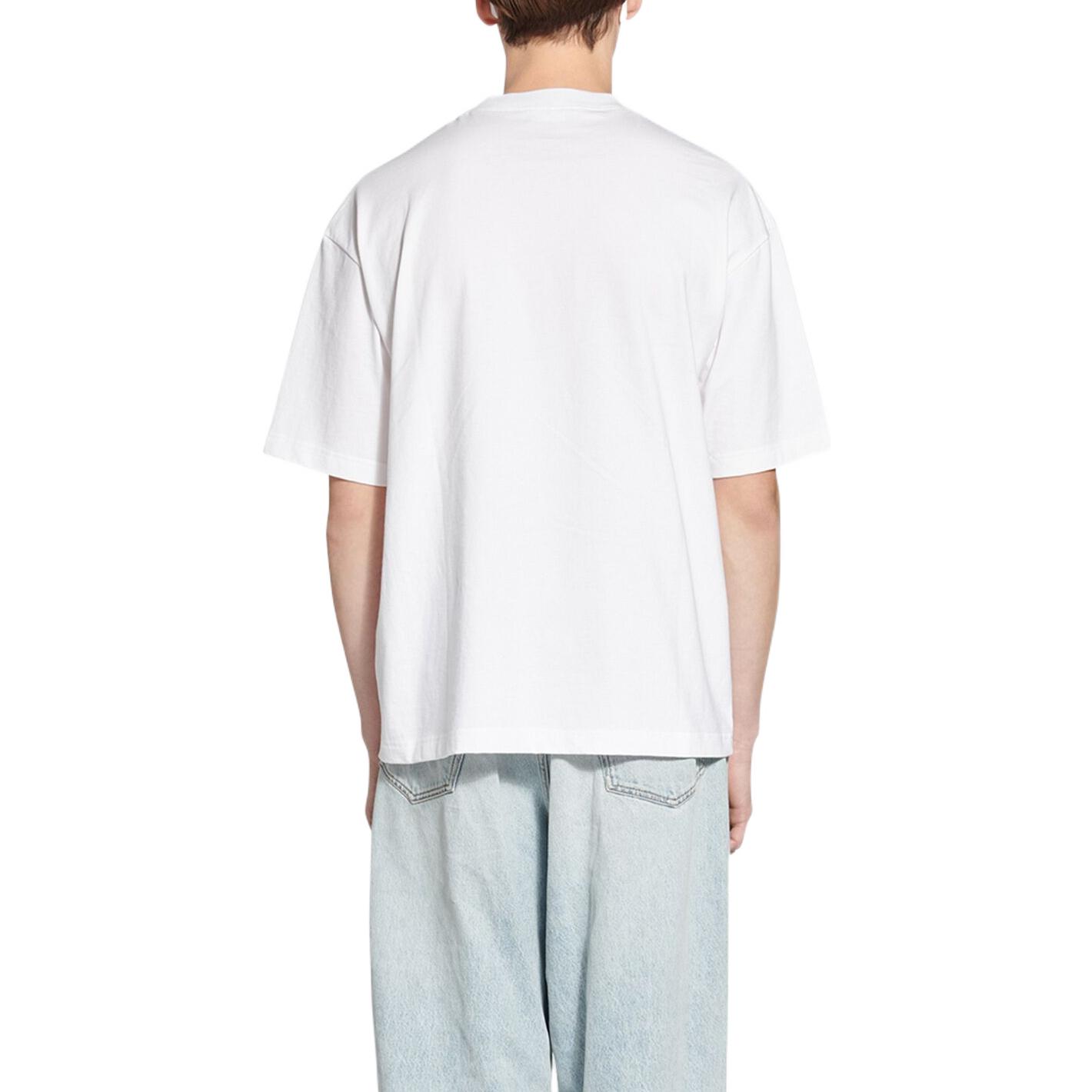 Balenciaga SS22 White Oversized Digital Print Unisex T-Shirt 612966TMVL59164 圖 4
