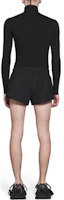 Shop Balenciaga SS23 Black Casual Straight Fit Mid-Rise Shorts. 746494TMO171000