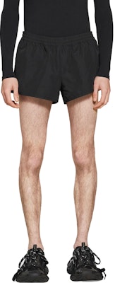 Balenciaga SS23 Black Casual Straight Fit Mid-Rise Shorts. 746494TMO171000 Details for Balenciaga SS23 Black Casual Straight Fit Mid-Rise Shorts. 746494TMO171000