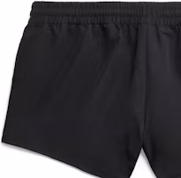 Sizing Balenciaga SS23 Black Casual Straight Fit Mid-Rise Shorts. 746494TMO171000