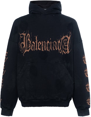 Balenciaga SS23 Hoodie Cetakan Logo Warna Blok Hitam. 739024-TOVD8-1055 Buy Balenciaga SS23 Hoodie Cetakan Logo Warna Blok Hitam. 739024-TOVD8-1055