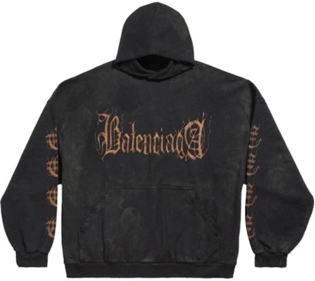 Balenciaga SS23 Hoodie Cetakan Logo Warna Blok Hitam. 739024-TOVD8-1055 Order Balenciaga SS23 Hoodie Cetakan Logo Warna Blok Hitam. 739024-TOVD8-1055