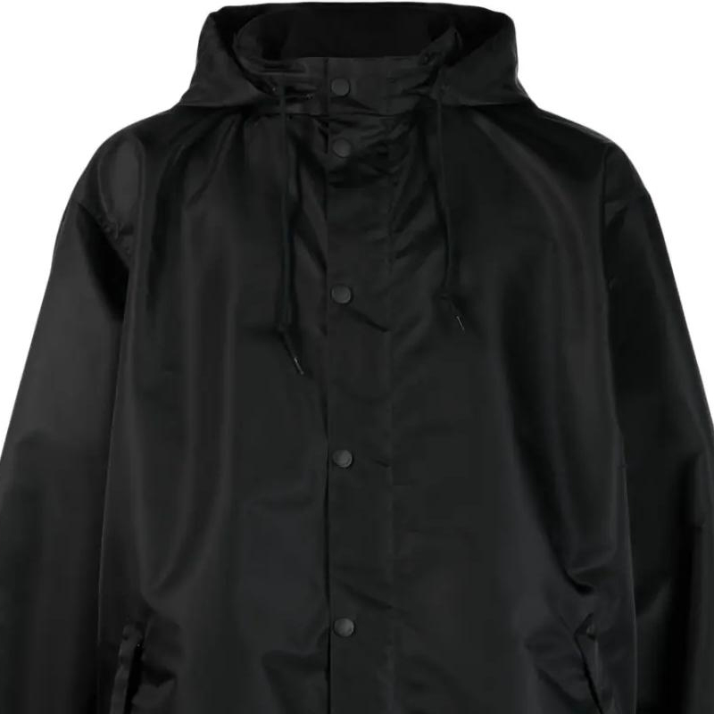 Balenciaga SS23  Black Logo Print Oversized Hoodie Jacket. 738762TLO251000 圖 7