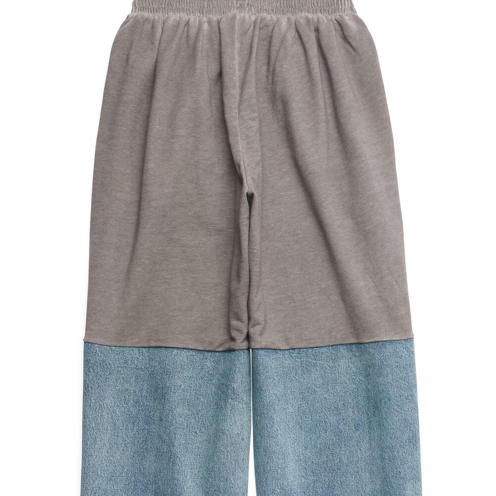 Purchase 巴黎世家 SS23 蓝色宽松针织阔腿休闲裤 745264TNW014012