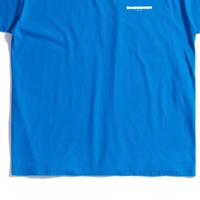 巴黎世家 SS23 蓝色宽松版印花标志T恤. 712398TMVJ64024 Details for 巴黎世家 SS23 蓝色宽松版印花标志T恤. 712398TMVJ64024