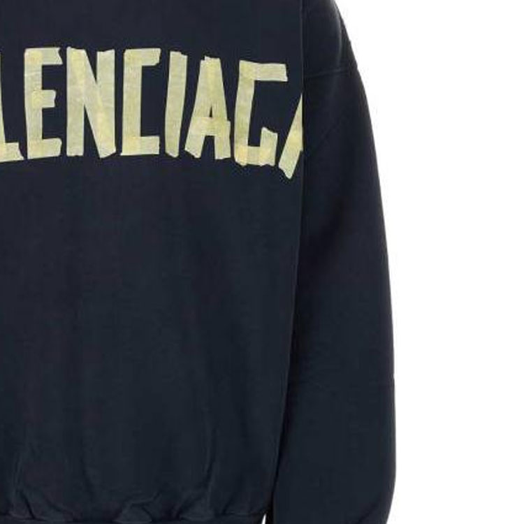Balenciaga SS23  Blue Pullover Hoodie with Letter Print 744701TOVB14140 圖 6