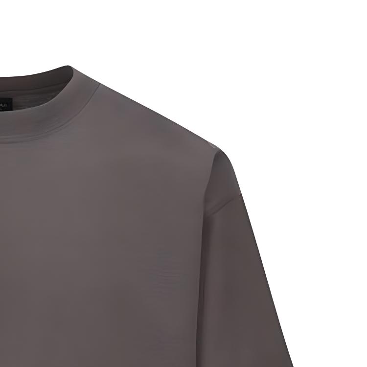 Balenciaga SS23  Charcoal Gray Loose-Fit Letter Print Cotton T-Shirt. 724514TNVL91219 圖 6