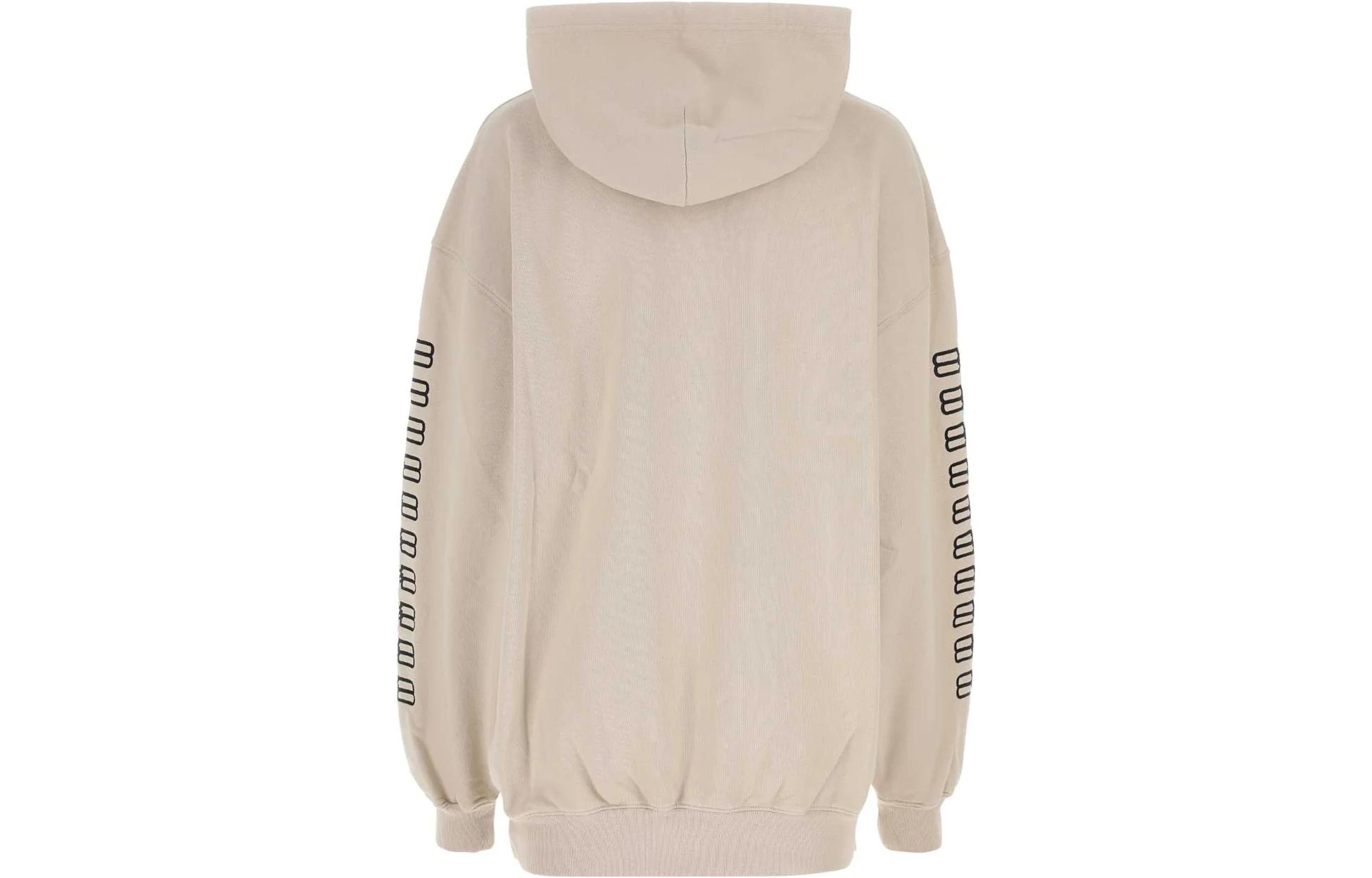 Lookbook 巴黎世家SS23标志印花圆领卫衣米白色 578135TMVG69364