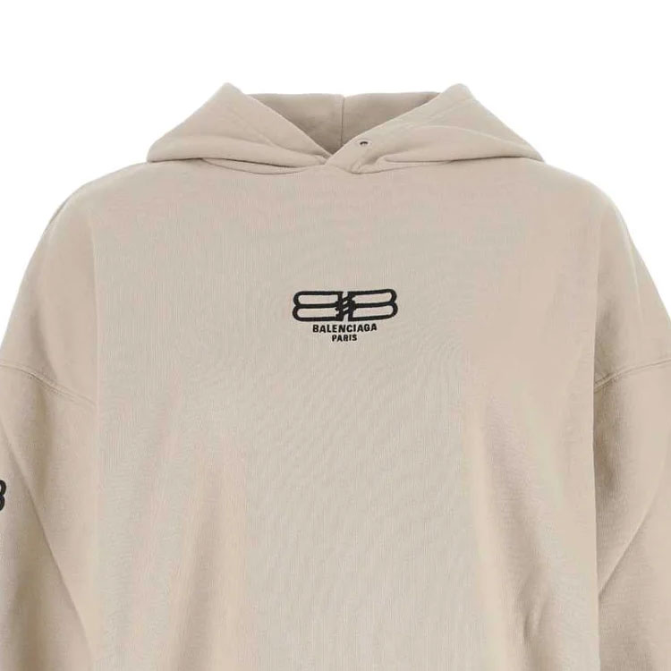 Purchase 巴黎世家SS23标志印花圆领卫衣米白色 578135TMVG69364