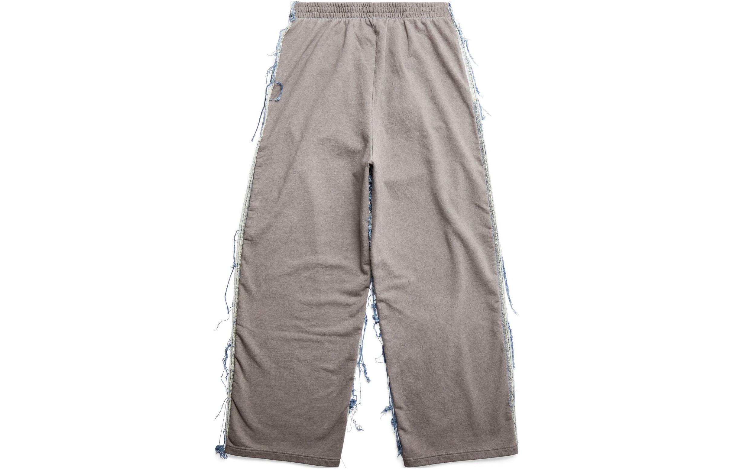 Lookbook 巴黎世家SS23拼接宽松直筒牛仔裤蓝色 738751TNW014012