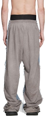 巴黎世家SS23拼接宽松直筒牛仔裤蓝色 738751TNW014012 Purchase 巴黎世家SS23拼接宽松直筒牛仔裤蓝色 738751TNW014012