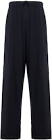 Balenciaga SS23 Relaxed Fit Black Knit Wide-Leg Jogger Pants. 720370TNVE61000 Balenciaga SS23 Relaxed Fit Black Knit Wide-Leg Jogger Pants. 720370TNVE61000