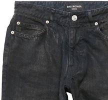 Sizing Balenciaga SS23 Solid Color Casual Straight-Fit Shorts Dark Grey 753212TOW532150