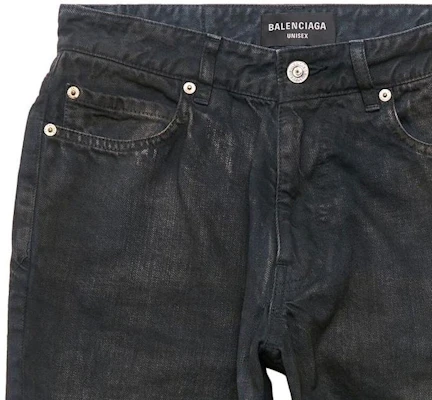 Balenciaga SS23 素色休閒直筒短褲 深灰色 753212TOW532150 Sizing Balenciaga SS23 素色休閒直筒短褲 深灰色 753212TOW532150
