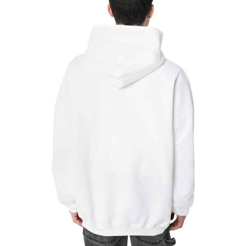 Balenciaga SS23  White Letter Print Hoodie. 620973TIV809000 圖 4