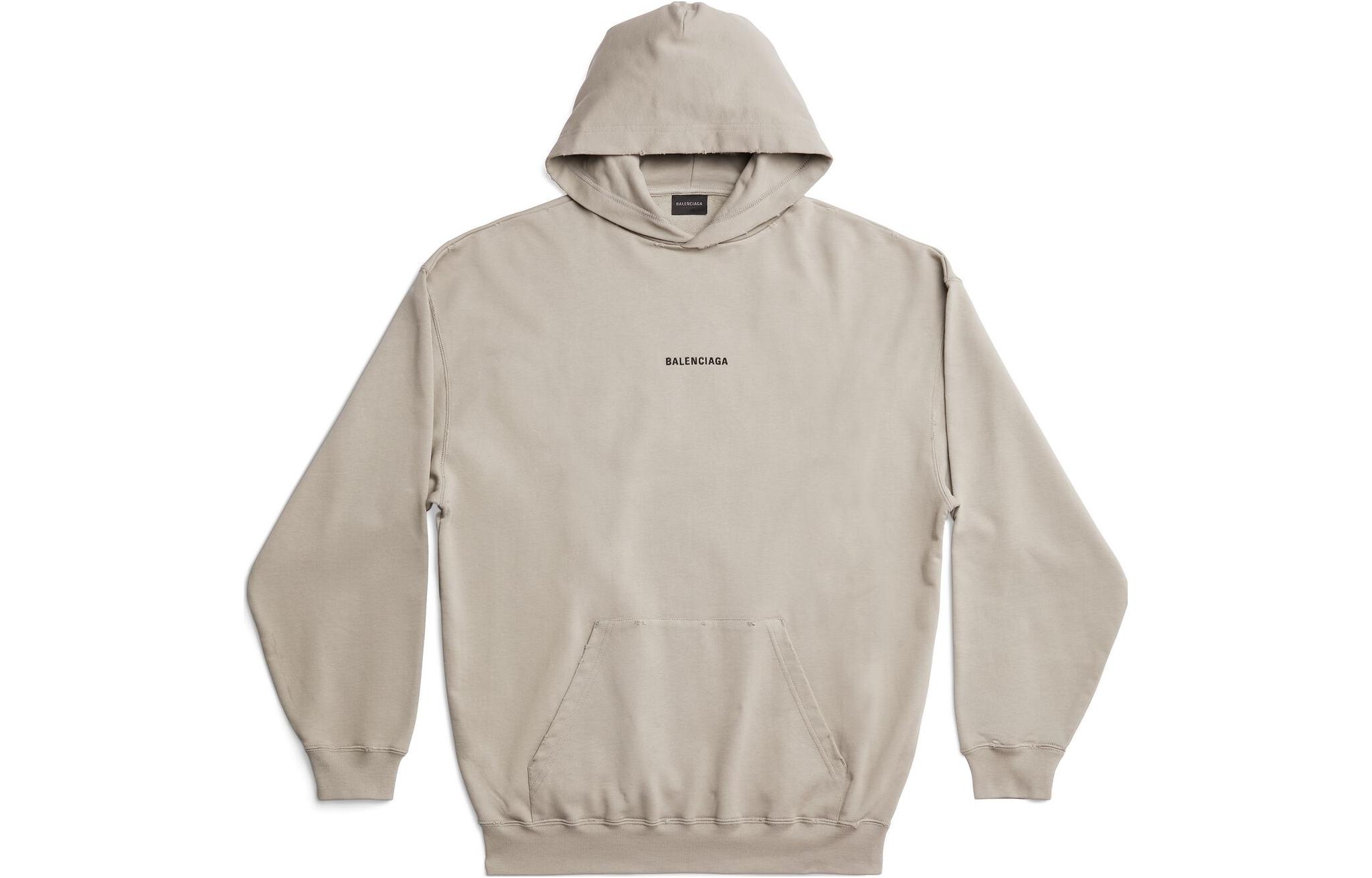 Balenciaga SS23 Alphabet Print Beige Oversized  Hoodie 600583TOVJ99763 圖 2