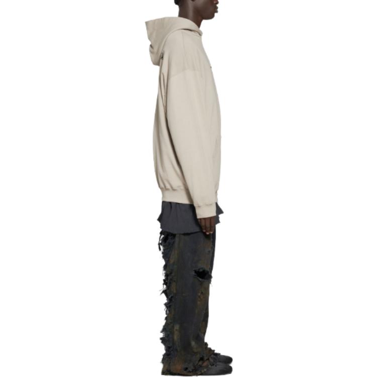 Balenciaga SS23 Alphabet Print Beige Oversized  Hoodie 600583TOVJ99763 圖 5