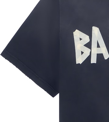 Balenciaga SS23 BB Monogram Logo Print Crewneck T-Shirt Unisex Black. 739784TOVA91055 Cheap Balenciaga SS23 BB Monogram Logo Print Crewneck T-Shirt Unisex Black. 739784TOVA91055