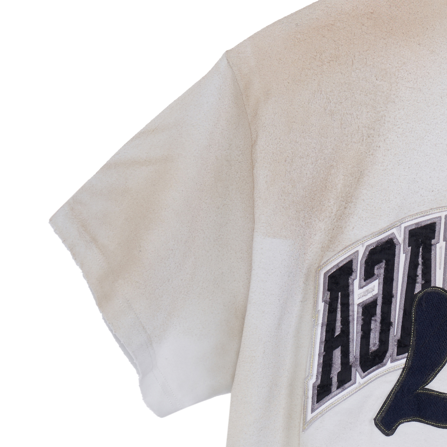 Balenciaga SS23 Beige Oversized Unisex Embroidered Logo T-Shirt. 739028TOVN29012 圖 7