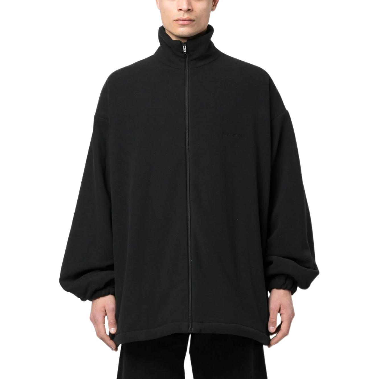 Balenciaga SS23 Black High-Neck Zip-Up Jacket  Loose Fit 735760TNQ231000 圖 3