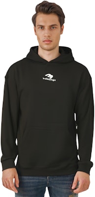 巴黎世家 SS23 黑色 logo印花长袖卫衣 休闲版型 570811TNVH21070 Shop 巴黎世家 SS23 黑色 logo印花长袖卫衣 休闲版型 570811TNVH21070