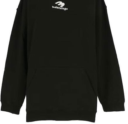 巴黎世家 SS23 黑色 logo印花长袖卫衣 休闲版型 570811TNVH21070 Sizing 巴黎世家 SS23 黑色 logo印花长袖卫衣 休闲版型 570811TNVH21070