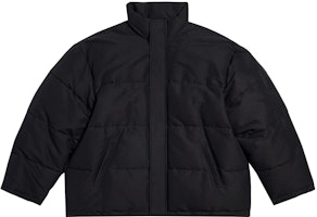 Balenciaga SS23 Black Relaxed Fit Solid Color Casual Jacket with Pockets 725325TNO091000 Balenciaga SS23 Black Relaxed Fit Solid Color Casual Jacket with Pockets 725325TNO091000