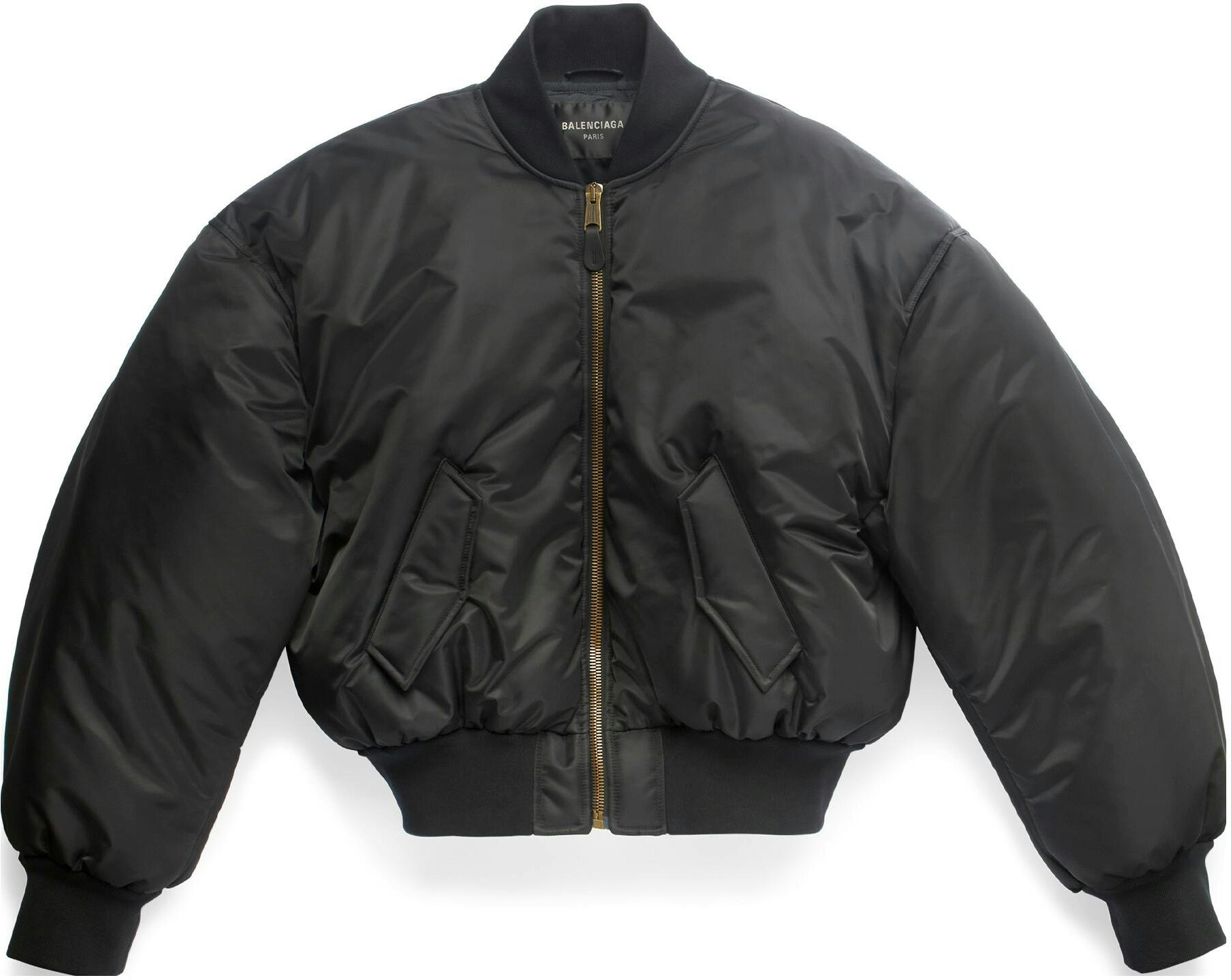 balenciaga-ss-23-black-solid-color-zip-up-jacket-unisex-loose-fit-746470-tlo-251000