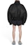 Purchase Balenciaga Jaket Zip-Up Hitam SS23 Unisex Potongan Longgar 746470TLO251000