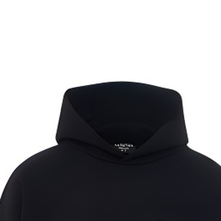 Balenciaga SS23 Black Unisex Logo Embroidered Casual Sweatshirt Regular Fit. 620973TKVI91070 圖 7