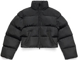 Balenciaga SS23 Black Zip-Up Jacket with Drawstring Waist 751101TYD361000 Balenciaga SS23 Black Zip-Up Jacket with Drawstring Waist 751101TYD361000