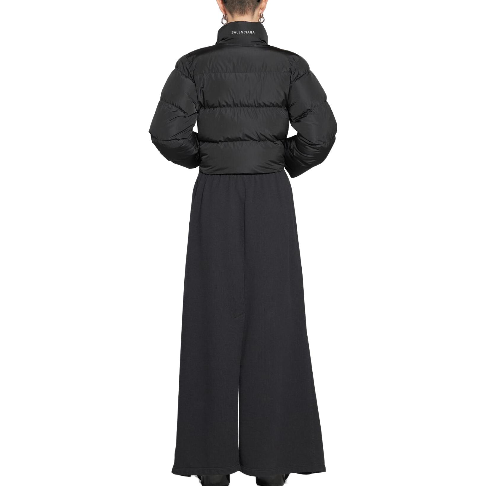 Balenciaga SS23 Black Zip-Up Jacket with Drawstring Waist 751101TYD361000 圖 5