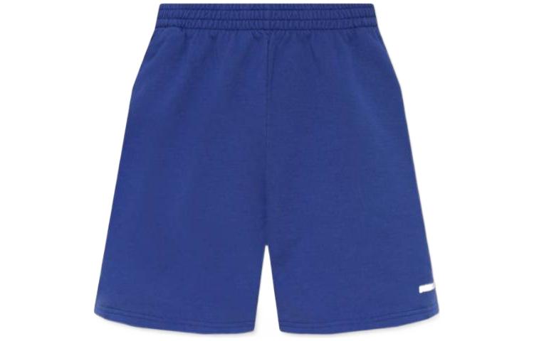 Order Balenciaga SS23 Blue  Casual Shorts with Solid Letter Print. 676137TNVB64388