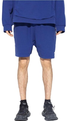 Balenciaga SS23 Blue Casual Shorts with Solid Letter Print. 676137TNVB64388 Lookbook Balenciaga SS23 Blue Casual Shorts with Solid Letter Print. 676137TNVB64388