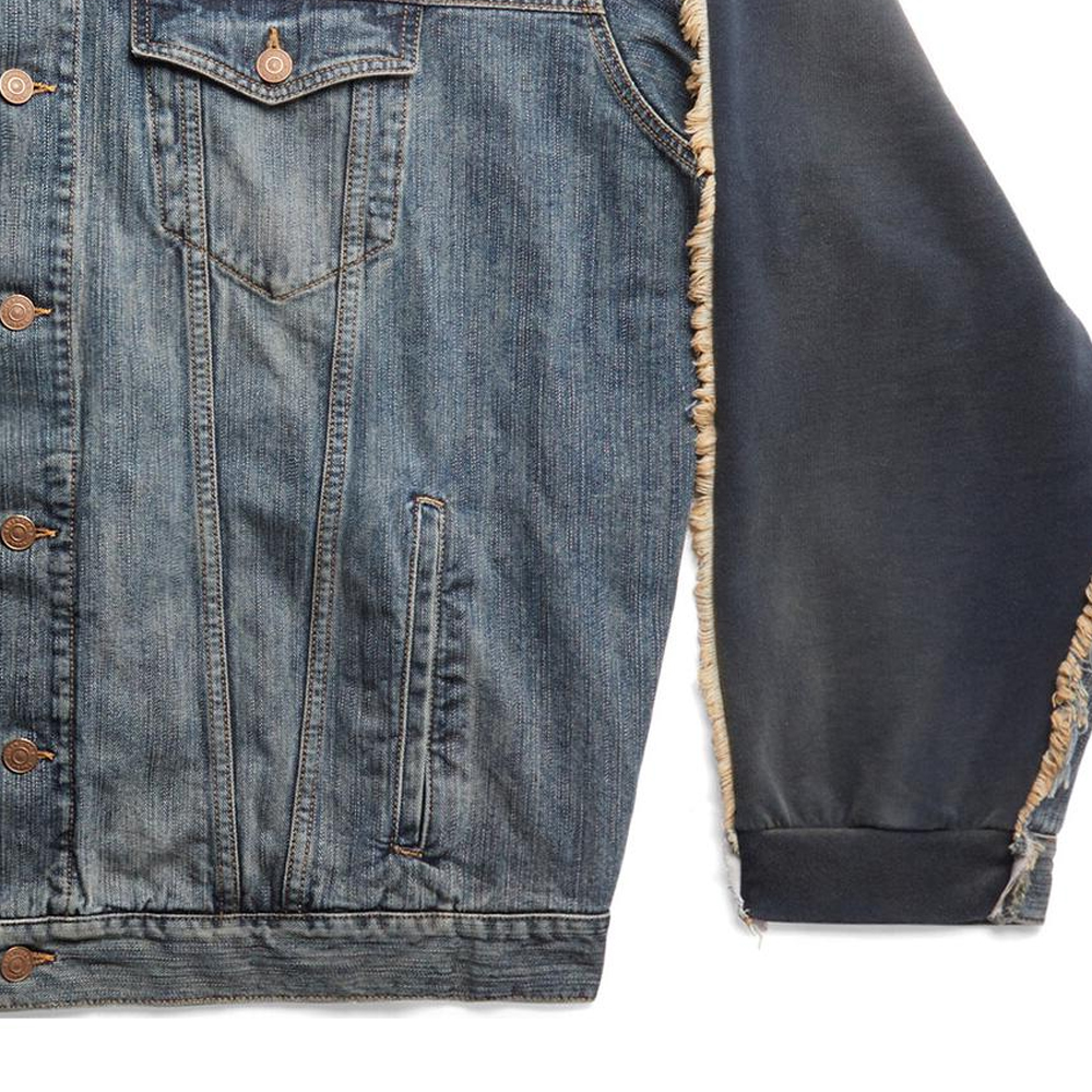 Balenciaga SS23 Blue Hooded Single-Breasted Loose Fit Jacket Unisex. 738737TNW654036 圖 6